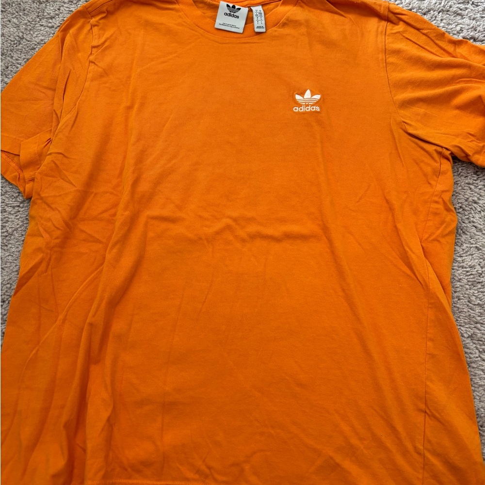 Adidas Men's Vibrant Orange Tee